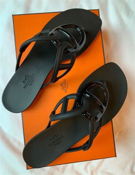 hermes jelly sandals uk